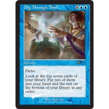 Dig Through Time (Retro Frame) MTG | Shopee Philippines