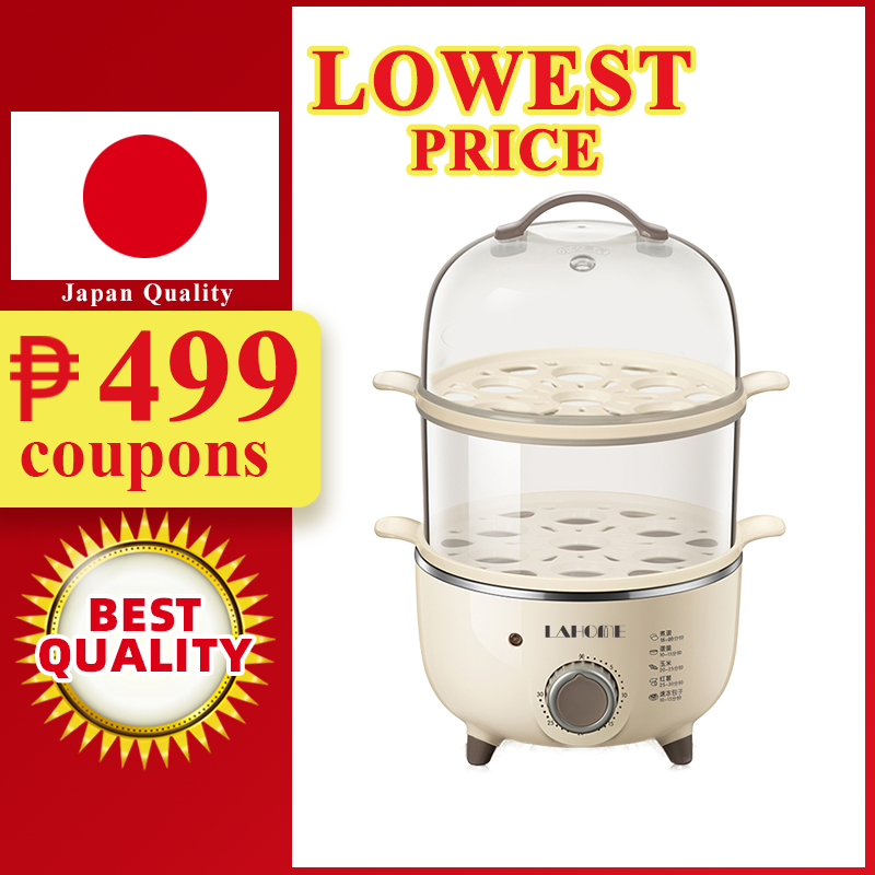 Lahome Electric Egg Cooker Food & Vegetable Steamer Electric Egg Maker
