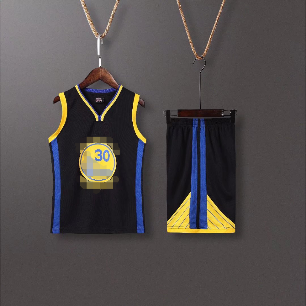 Kids Basketball Jersey Uniform Jersey #30 Curry Jersey Set Kids