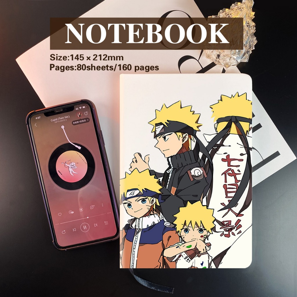 A5/A6 One Piece Luffy sheep head cowhide thickened notebook school ...