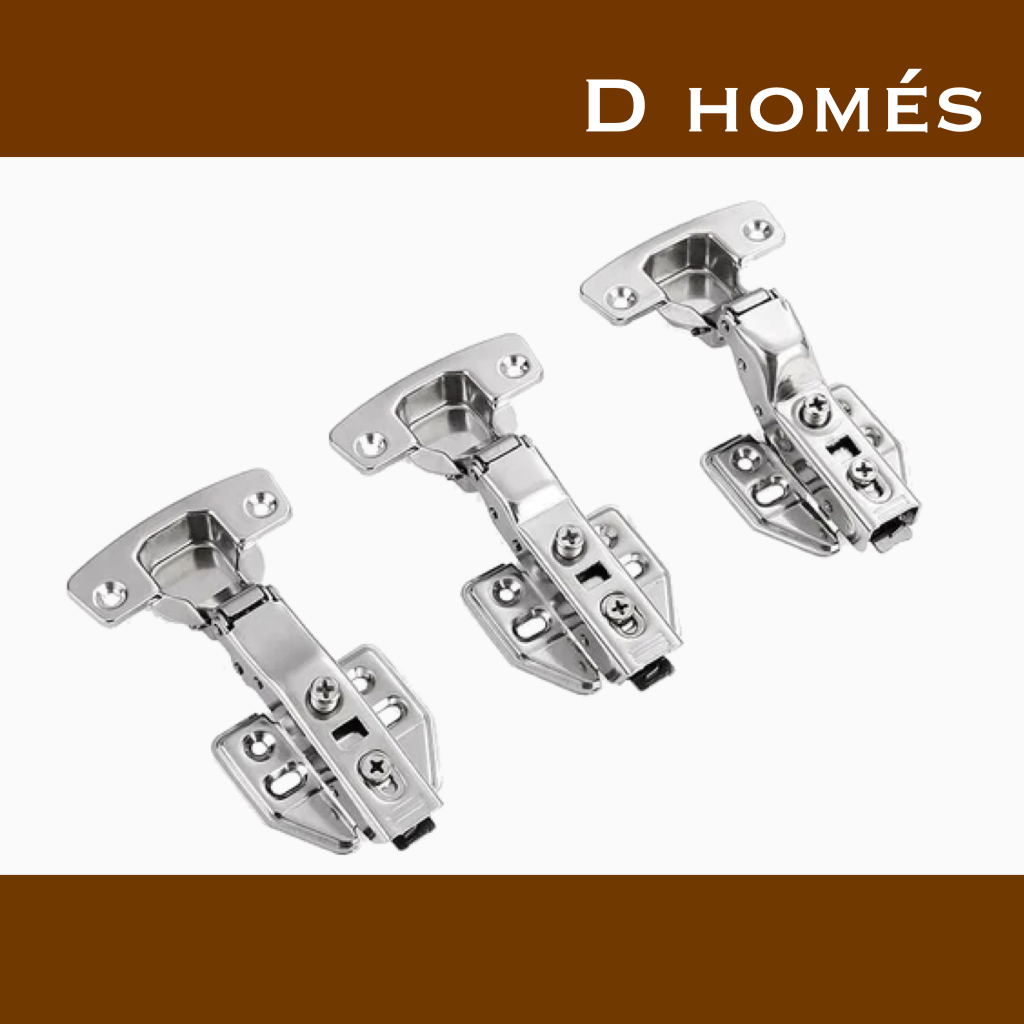 Hydraulic hinges for clearance cabinets