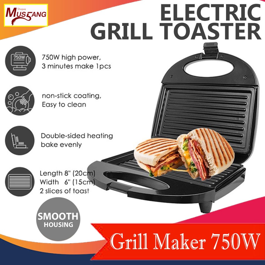 Grill bread toaster sales