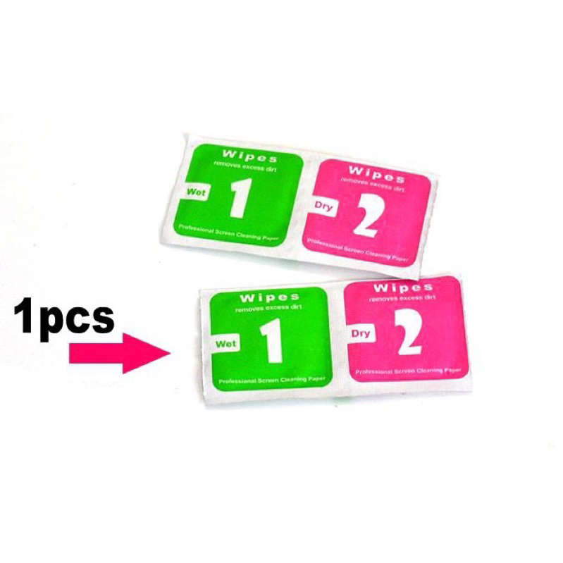 Screen wipe and sticker guide | Shopee Philippines