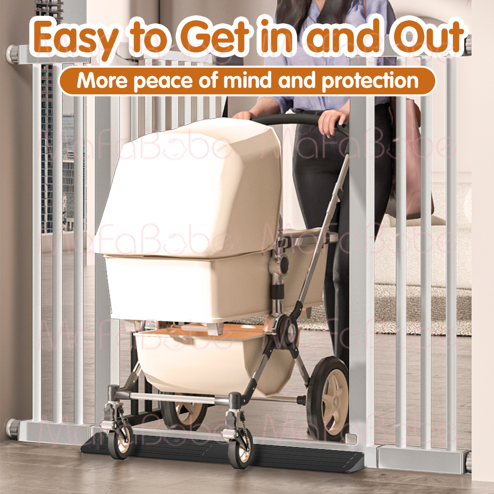Mafababe Stroller Ramp for Baby Safety Gate Fixed Board Home Pet ...