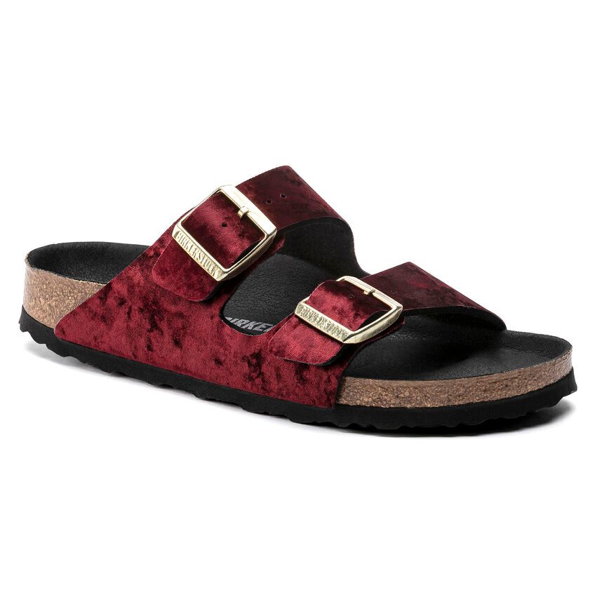 birkenstock arizona burgundy