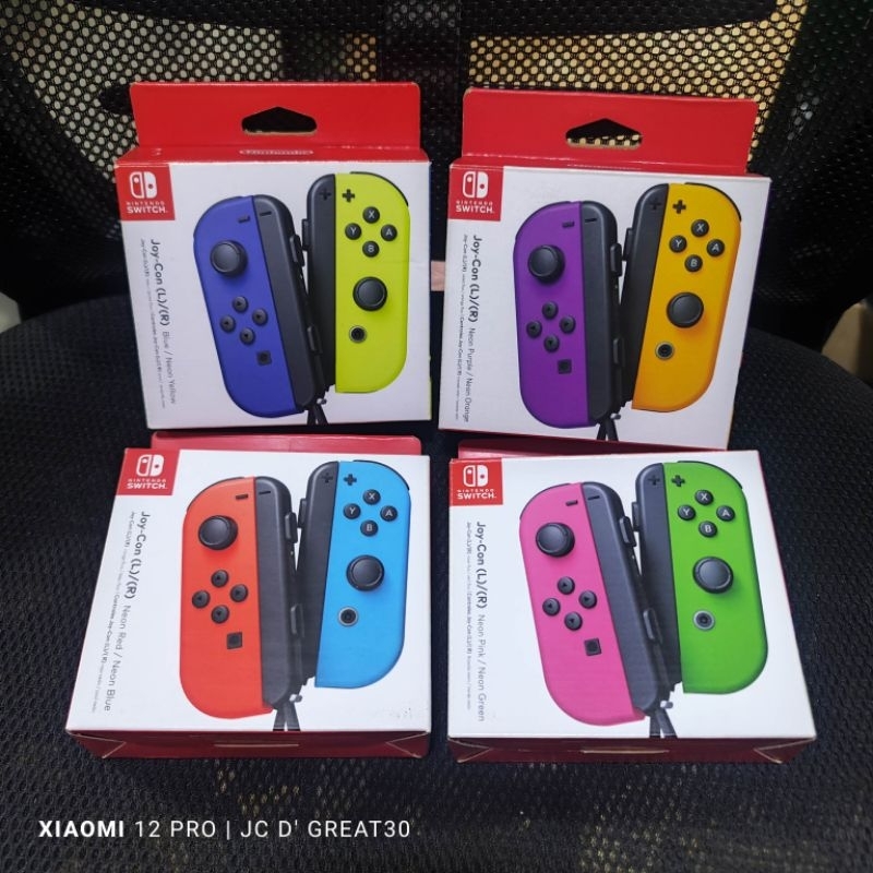 Nintendo switch joycon ORIGINAL | Shopee Philippines