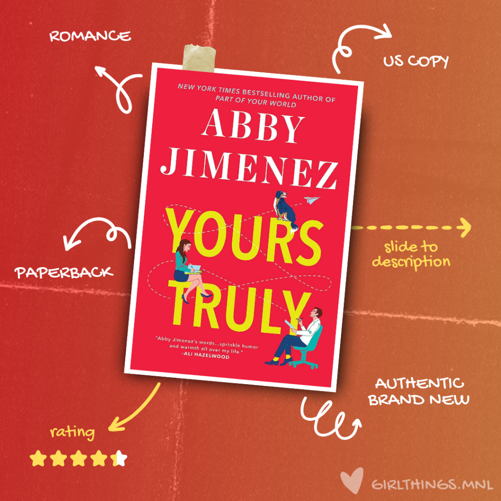 Yours Truly by Abby Jimenez (Paperback) Shopee Philippines