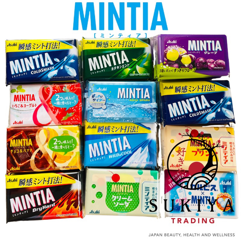ASAHI MINTIA Sugarless Mints 50 mints Shopee Philippines