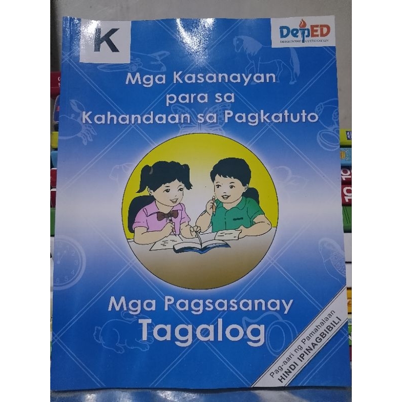 MGA KASANAYAN PARA SA KAHANDAAN SA PAGKATUTO kinder (brandnew | Shopee ...