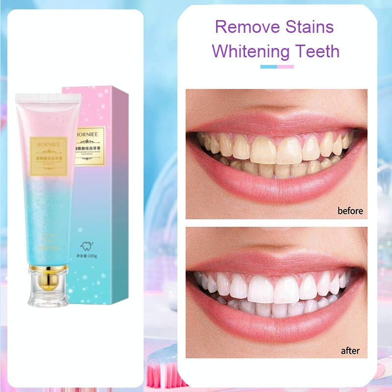 KK JIORNIEE nicotinamide toothpaste teeth whitening toothpaste yellow ...