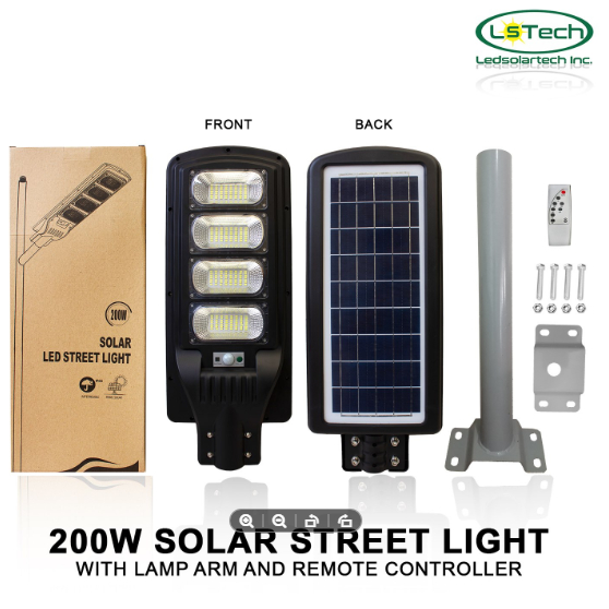 solar street light 200watts with bracket | Shopee Philippines