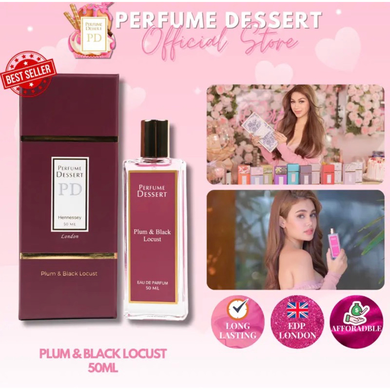 Buy 3 50ml Get 1 FREE 10ml OFFICIAL Original Perfume Dessert