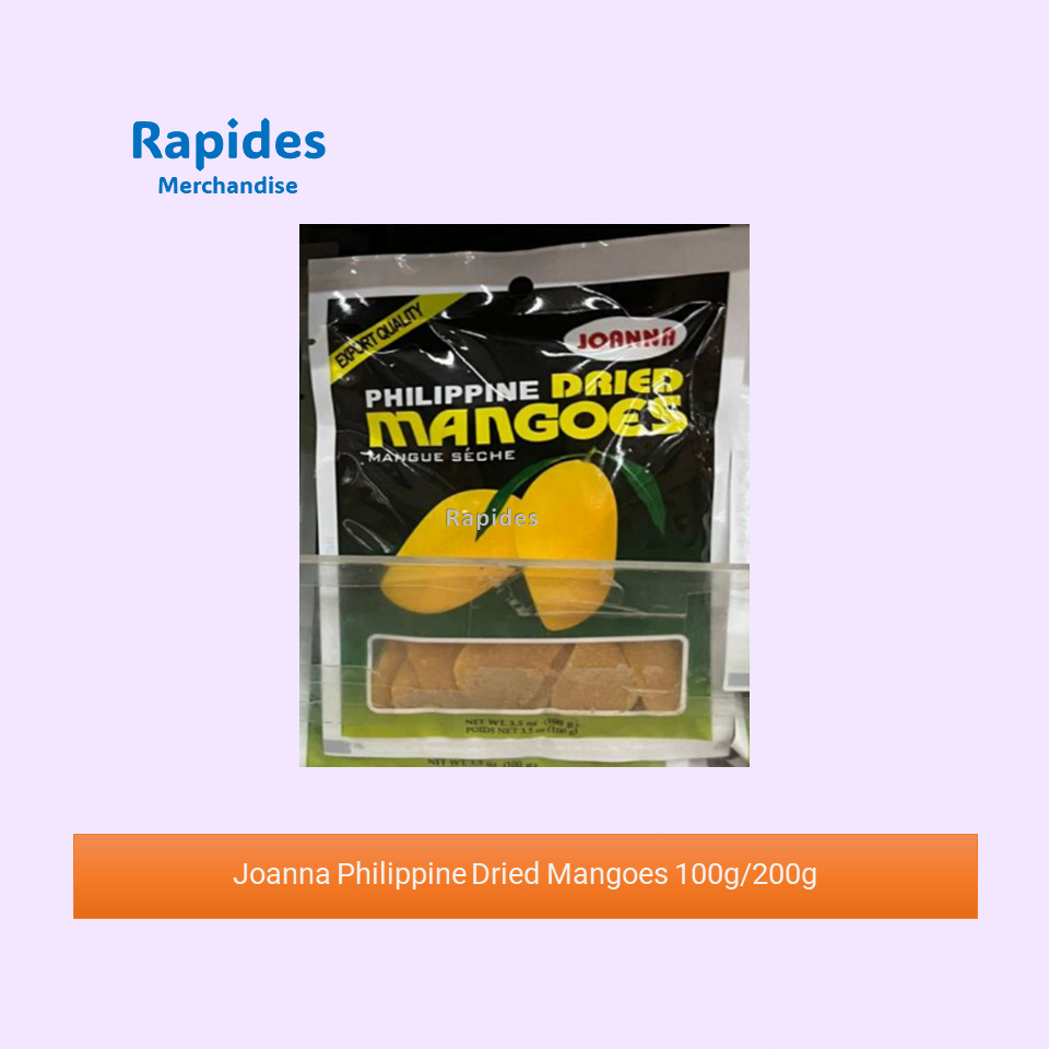 Joanna Philippine Dried Mangoes 100g/200g Rapides Shopee Philippines