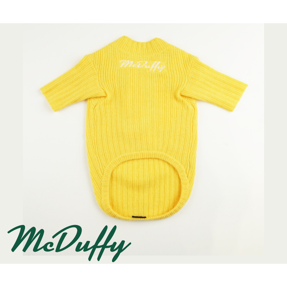 McDuffy Signature Cashmere Dog Vest Yellow Shopee Philippines