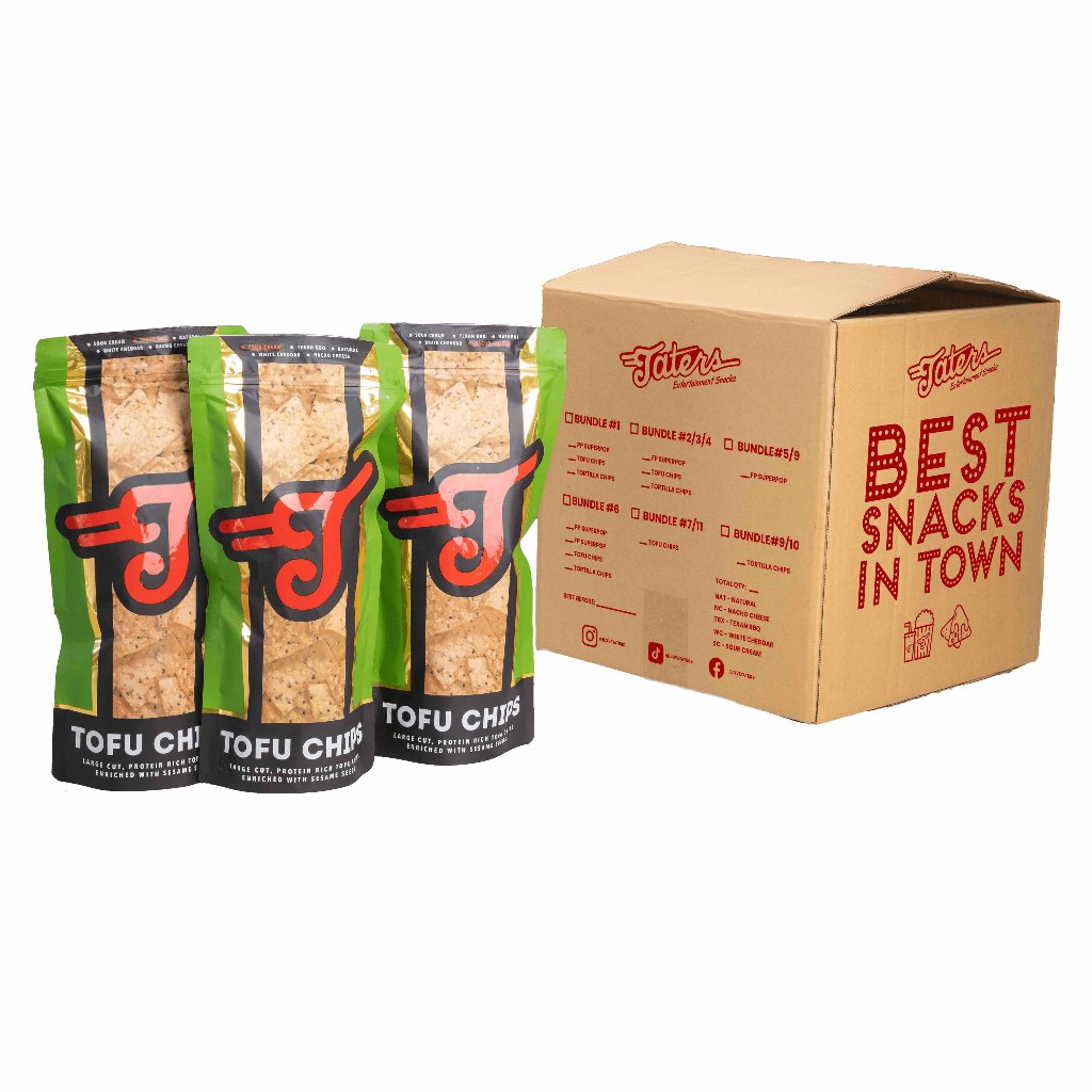 NATIONWIDE DELIVERY COD Taters Snack Box Bundle 7 (Tofu Chips