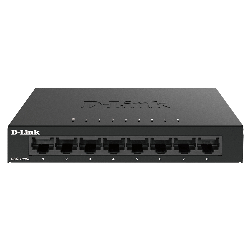 Switch D-Link DGS-108GL Noir main image 0