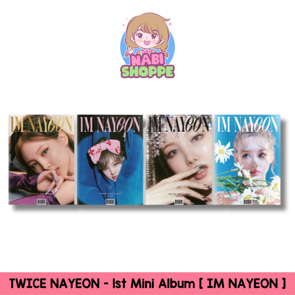 TWICE NAYEON 1st Mini Album 'IM NAYEON' - Purple A Version With Folded Poster IM NAYEON Mini Album