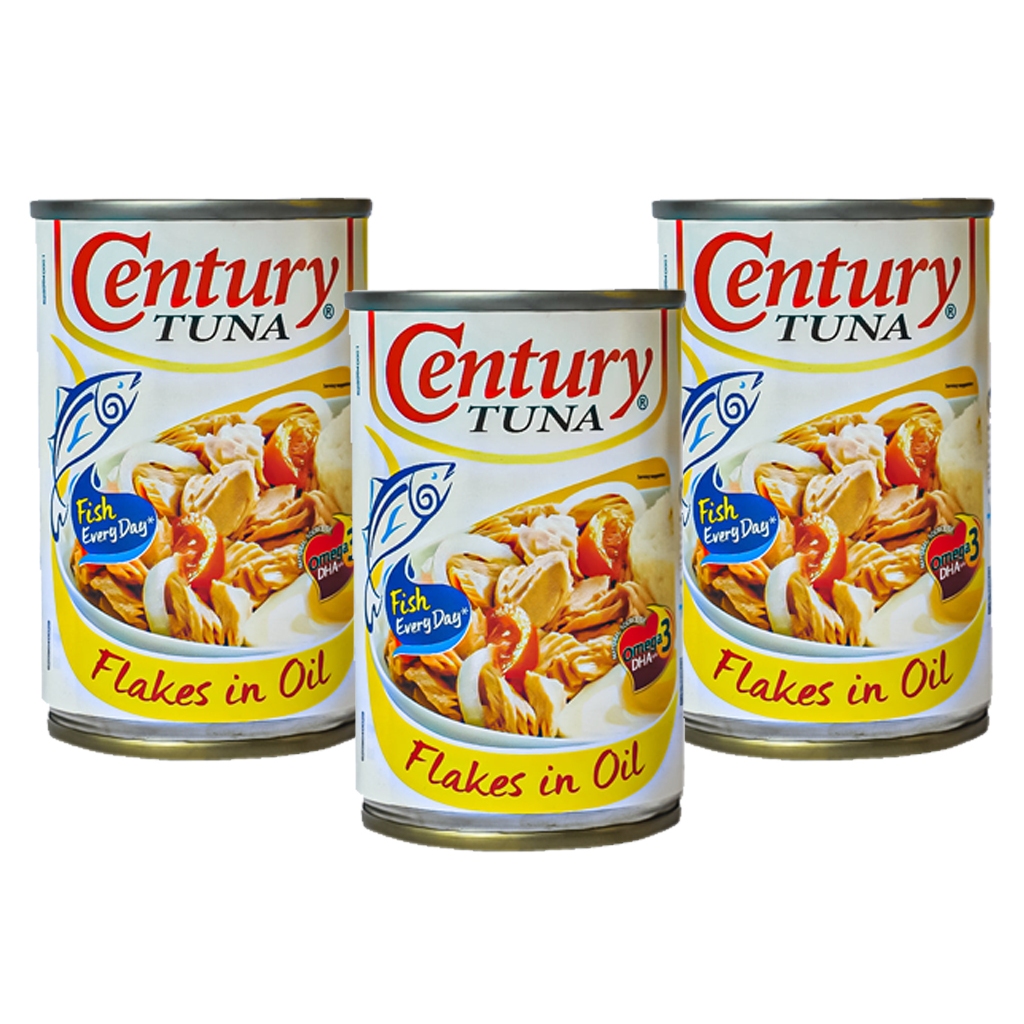Century Tuna Flakes in Oil 155g Pack of 3 Shopee Philippines