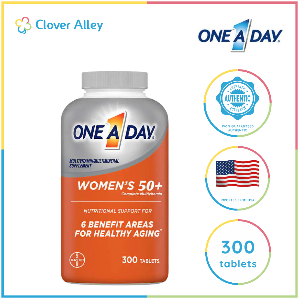 One A Day For Women Multivitamins 50 300 Tablets 06 2025 Expiry