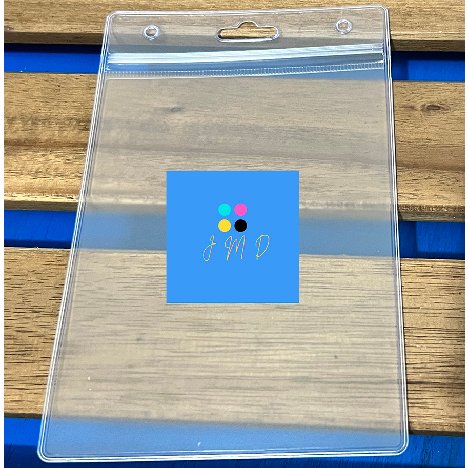 A6 ID CARD CASE HOLDER WITH ZIP LOCK WATERPROOF Vertical (5 pieces per order) Shopee Philippines