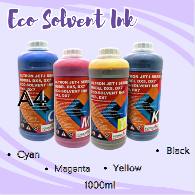 ULTRON Eco Solvent Ink for Large Format Printer | Shopee Philippines