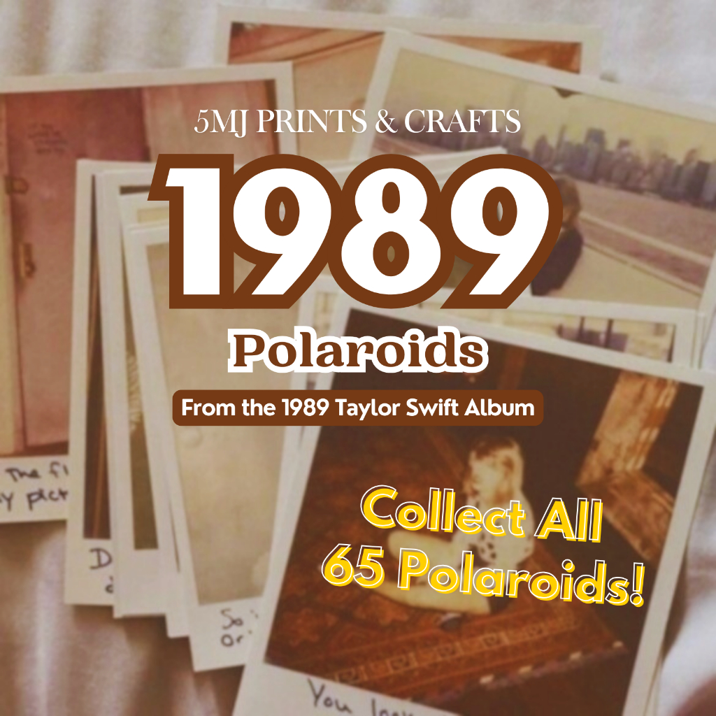 1989 Taylor Swift Polaroids Unofficial Prints From 5MJ Prints And ...
