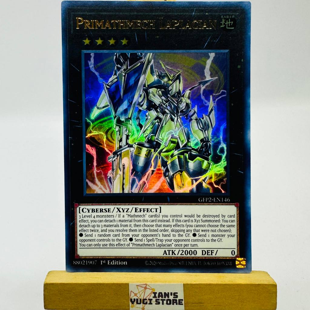 Yu-Gi-Oh! Primathmech Laplacian (Ultra Rare-GFP2) | Shopee Philippines