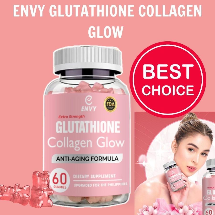 Envy Glutathione Collagen Glow Original Glutathione Gummies Anti Aging ...