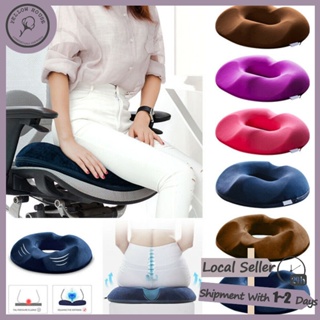 Donut Pillow - Orthopedic Bamboo Memory Foam Donut Seat Cushion, Hemorrhoid  Cushion for Hemorrhoids Treatment,Tailbone, Coccyx, Sciatica, Pregnancy,  Post Natal Pain Relief 