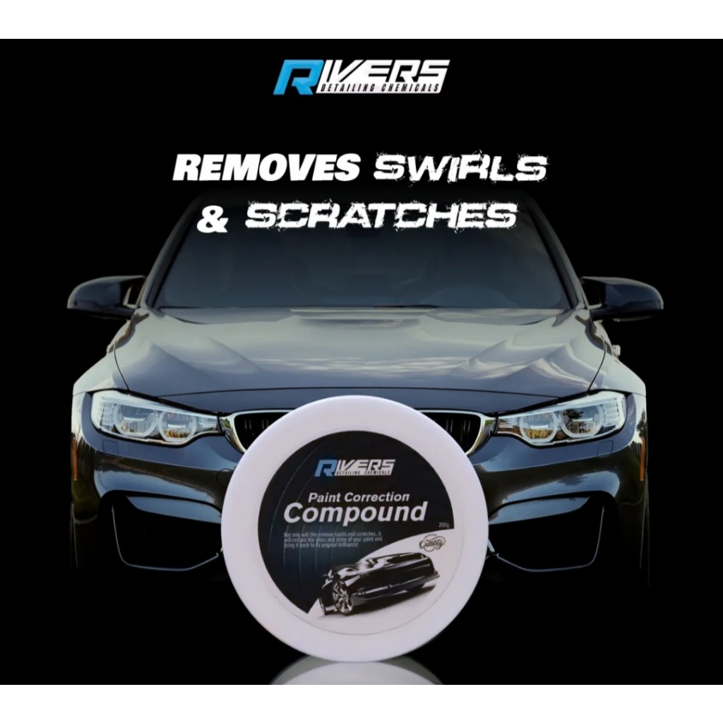 Rivers Car Detailing Paint Correction Compound Scratch Remover 200g ...