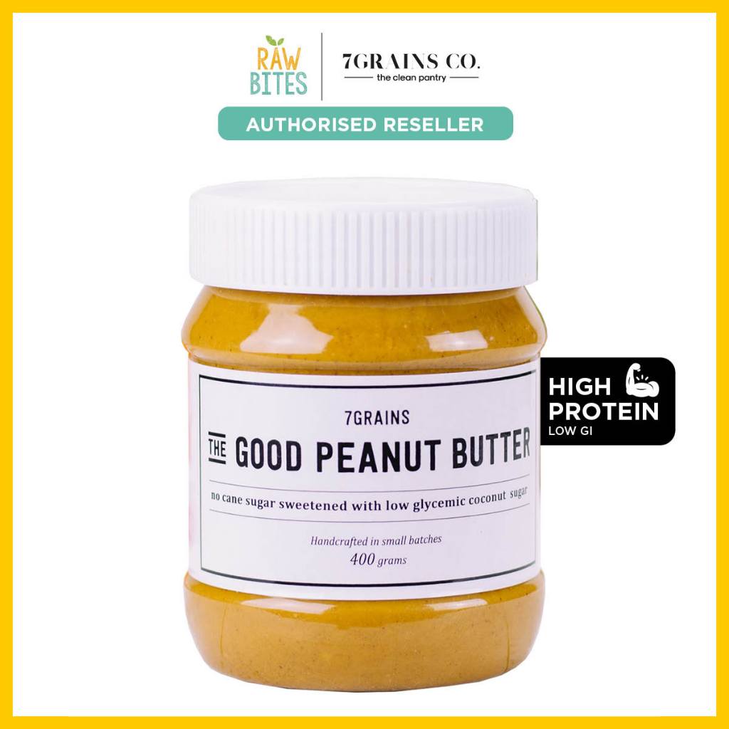 7Grains The Good Peanut Butter 400g (High Protein, Low Glycemic Index