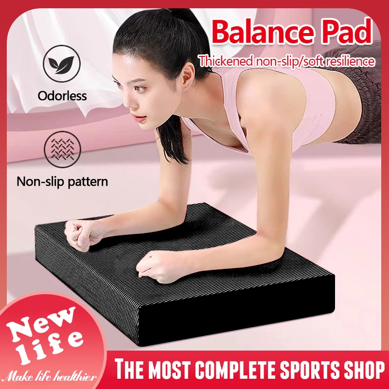 Balance Pad Kneeling Pad High Density yoga mat Folding Fitness Board  Support Balance Pad