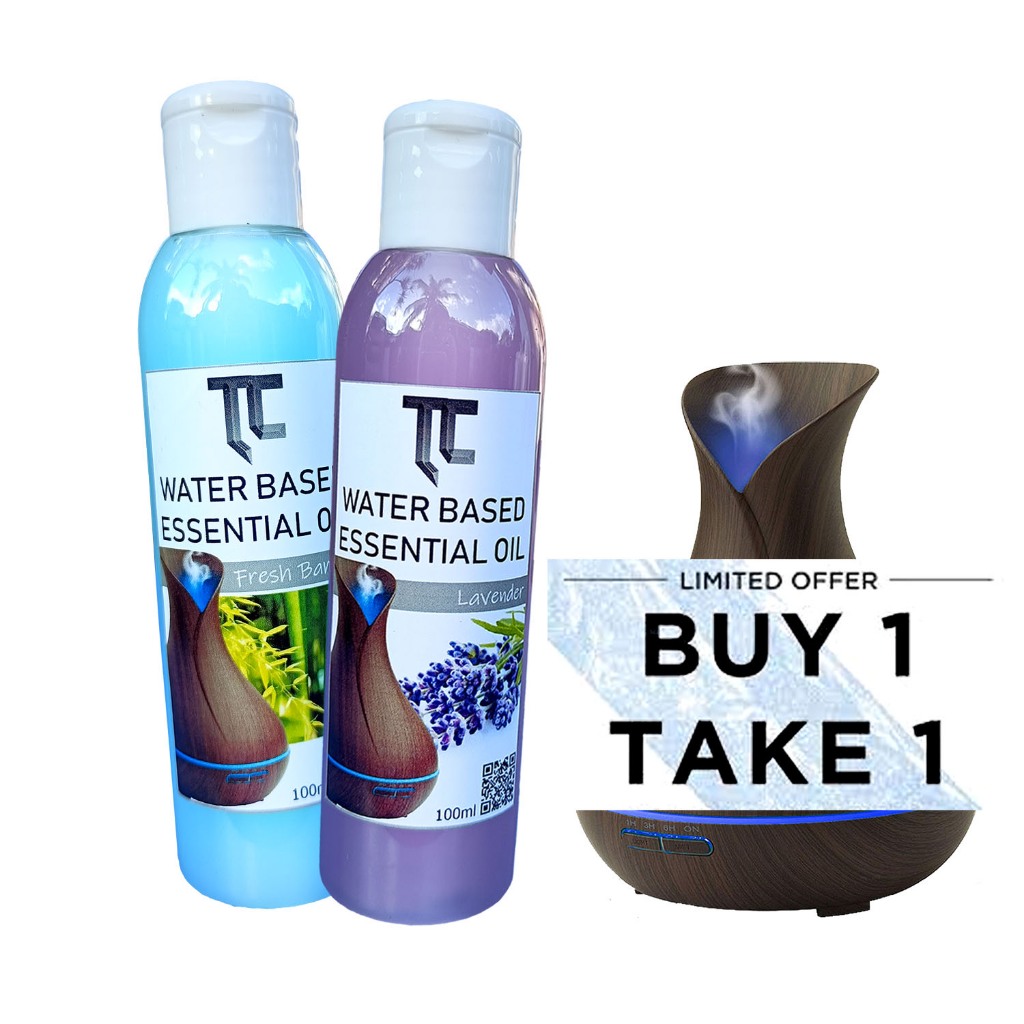 Buy1 Get1 Water Based Essential Oil 100ml for Humidifier Diffuser