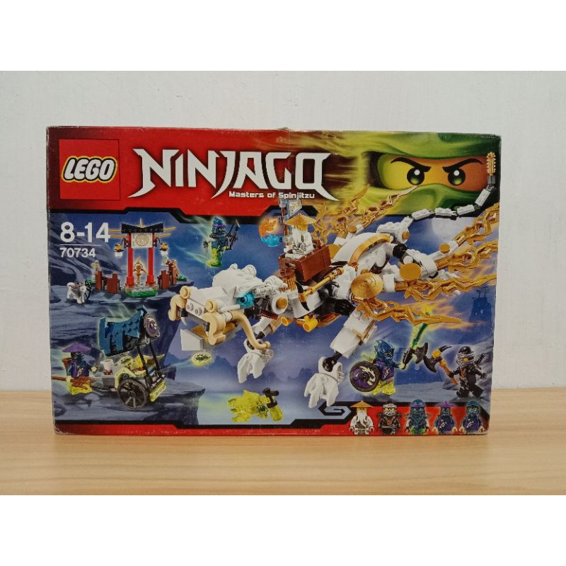 LEGO 70734 NINJAGO MASTER WU DRAGON Shopee Philippines