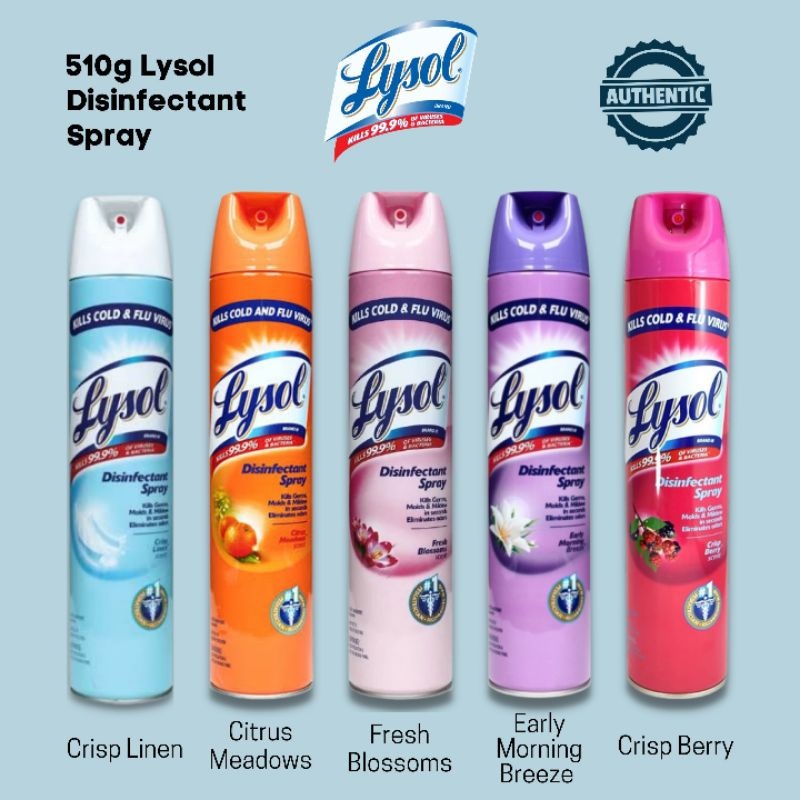 Lysol Disinfectant Spray 510g Shopee Philippines