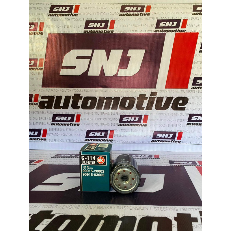 C114 VIC OIL FILTER for FORD ECOSPORT/FOCUS (100 authentic) Shopee