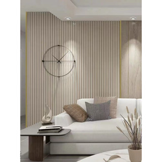 Thicken Wood Wallpaper Waterproof Grille Design Board Wallpaper Sticker ...