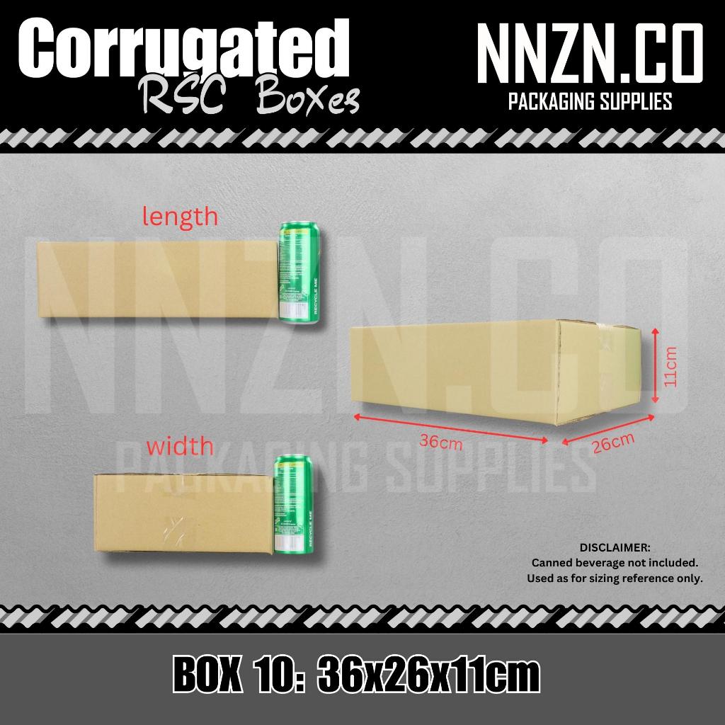 NNZN (16 Sizes Available) Corrugated Box RSC Box Shipping Box Packaging ...