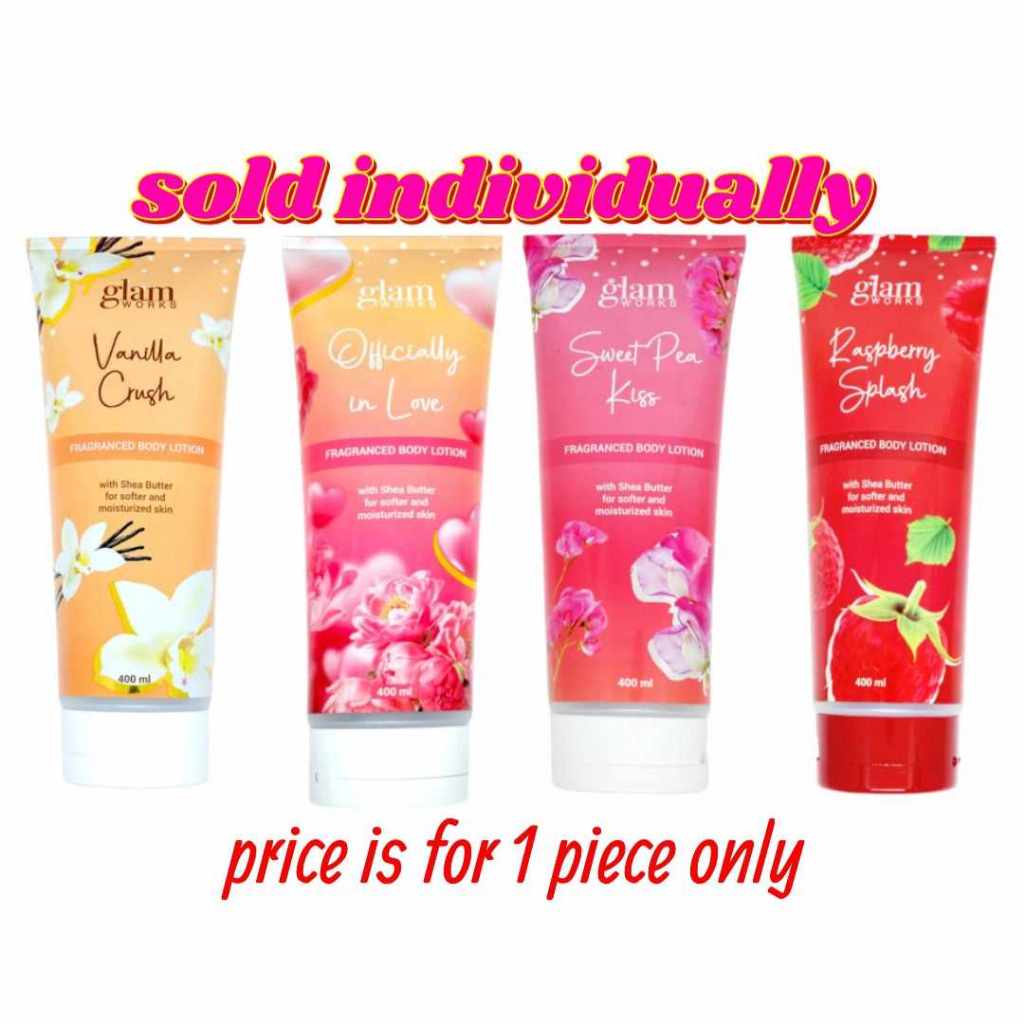 GLAMWORKS Fragrance Body Lotion 400ml * PRICE IS FOR 1 PIECE ONLY ...