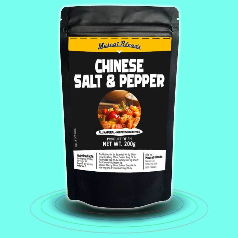 MUSCAT BLENDS CHINESE SALT & PEPPER SEASONING 200g Shopee Philippines