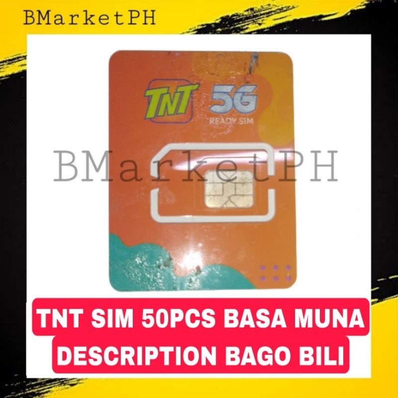 TNT Sim 5G 50pcs ( Fast Delivery ) | Shopee Philippines