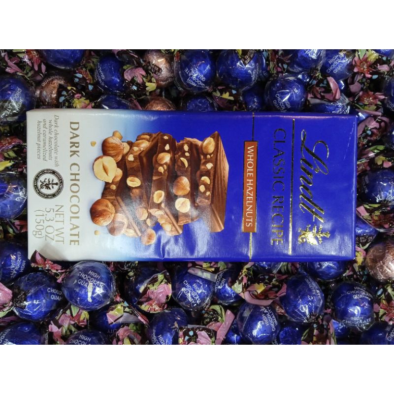 Lindt Whole Hazelnuts Dark Chocolate Shopee Philippines 7639