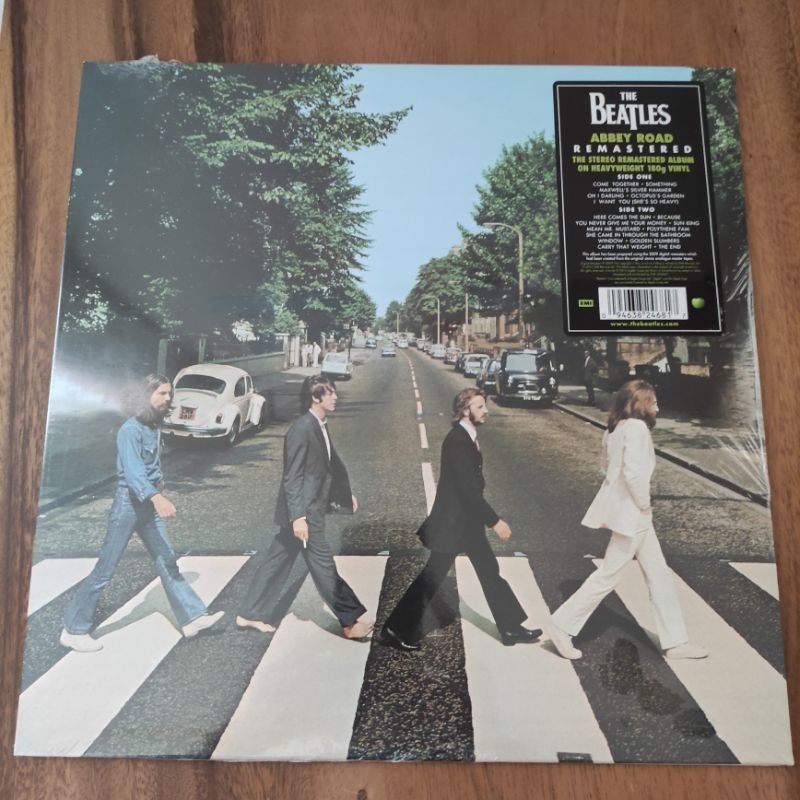 The Beatles - Abbey Road - Remastered (Vinyl Record/LP/Plaka) | Shopee ...