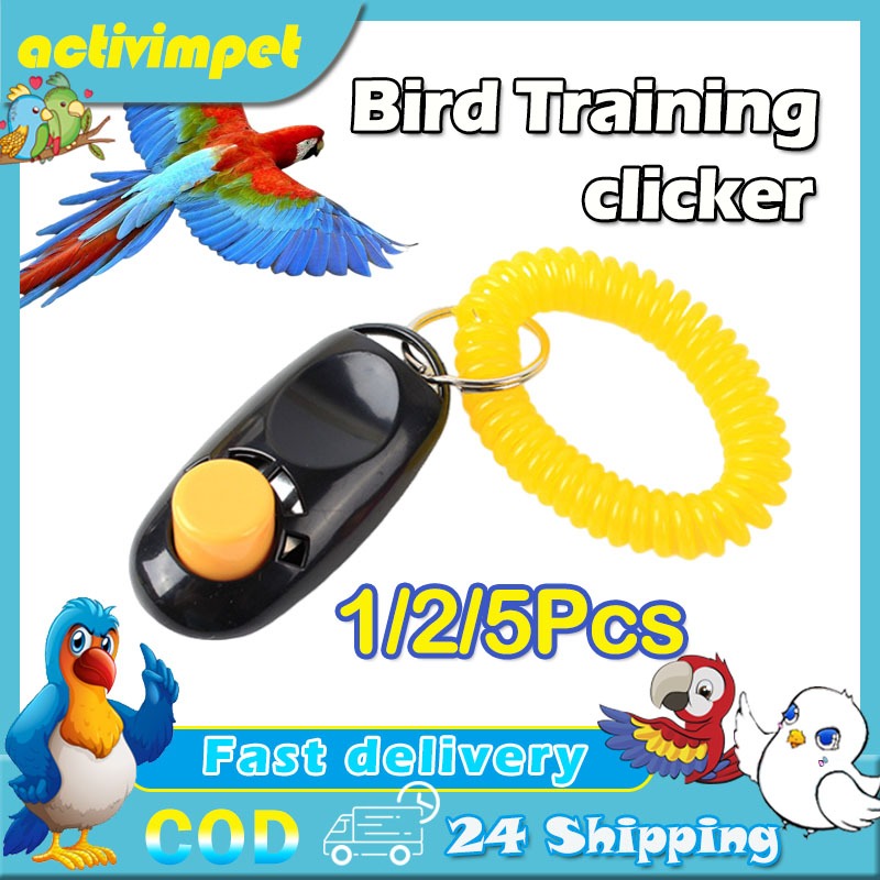 Bird Training Clicker Pet Sound Trainer Bird Accessories for Parrot ...