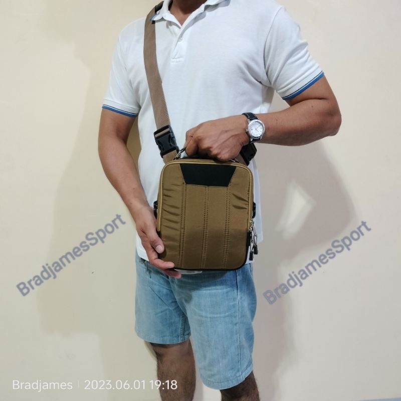SLIM Tactical Sling Bag for Men with Quick Released