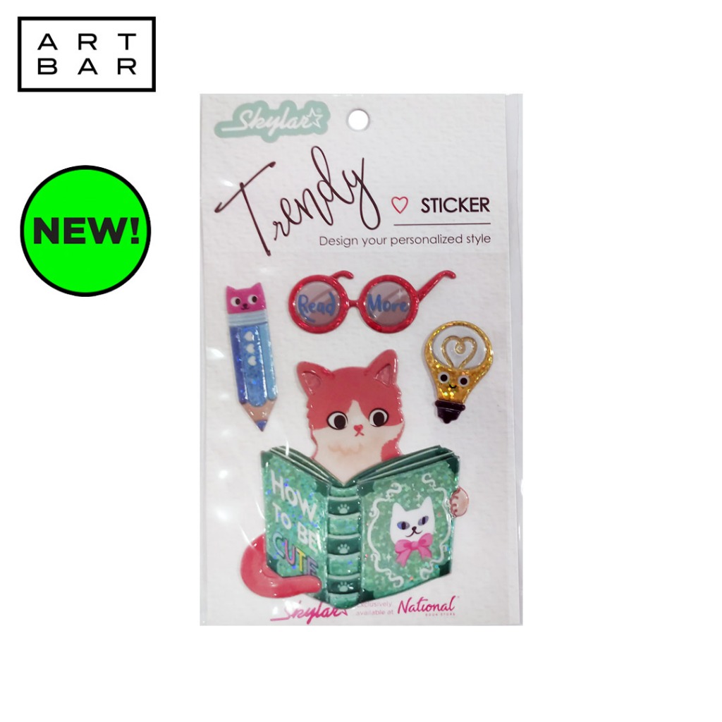 Skylar Sticker Ps005 Study - Art Bar | Shopee Philippines