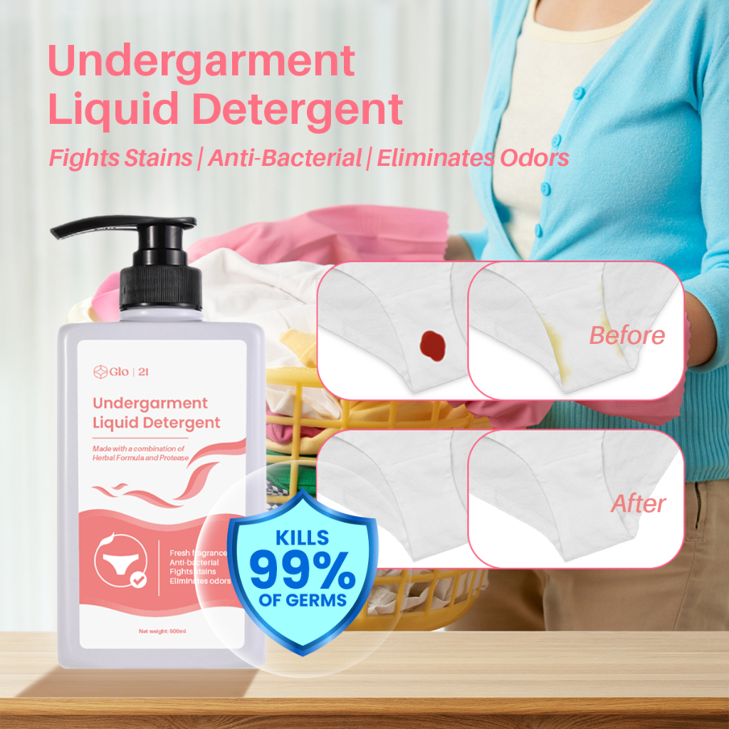 GLO21 500ML underwear special laundry detergent to remove blood stains