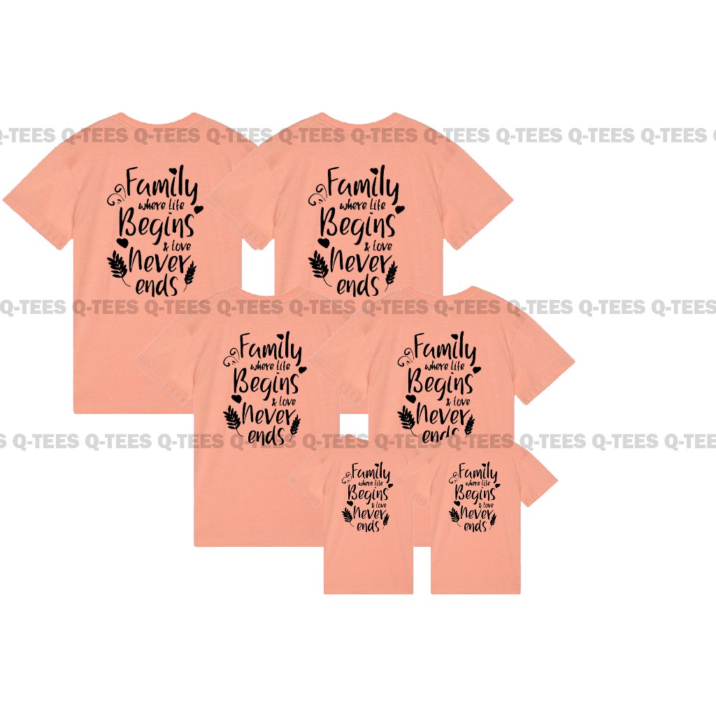 Apricot Crush Color Of The Year 2024 FAMILY TSHIRT | Shopee Philippines