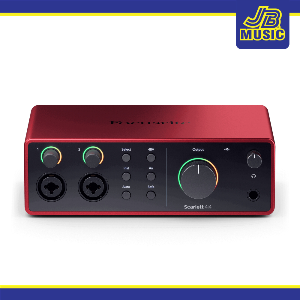 Focusrite Scarlett 4i4 4th Gen USB Audio Interface W/ Midi Shopee