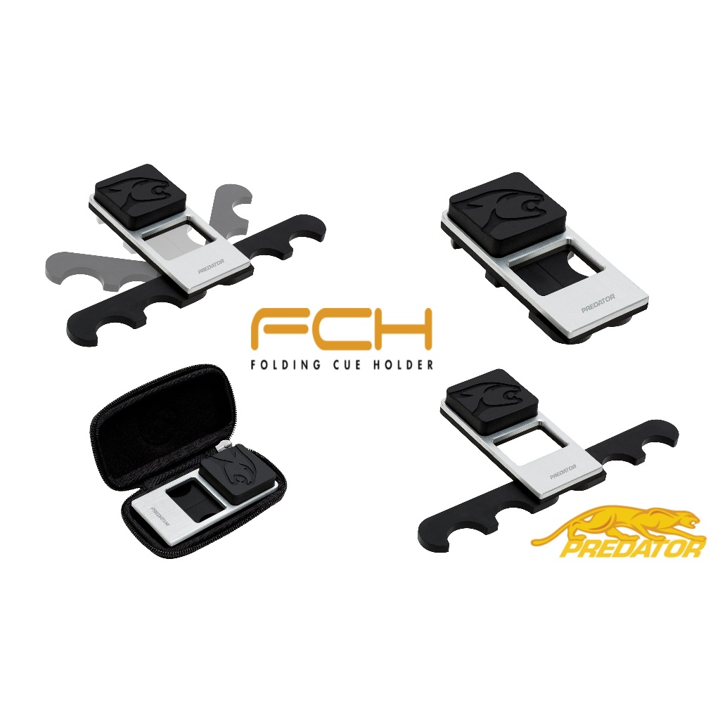 Predator FCH Folding Pool Cue Holder with Case bilyar billiards ...